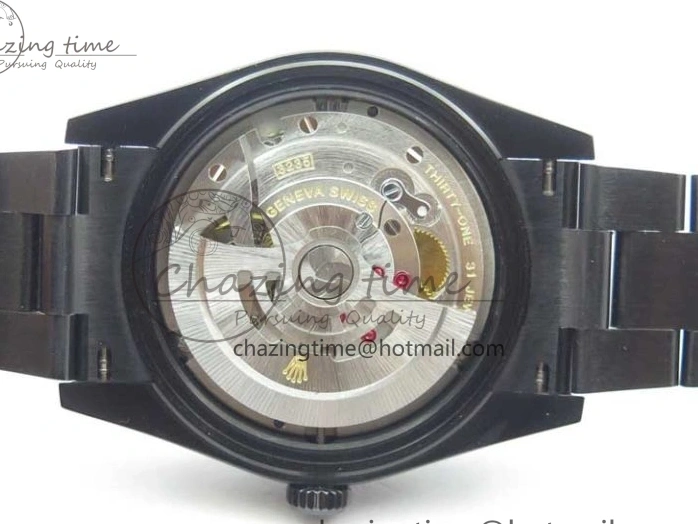 Best AAA Replica Sites Best Edition All DateJust Dial 41 Black Bracelet Markers PVD ModernLook A Roman PVD Oyster Black VRF 2793 on 0119